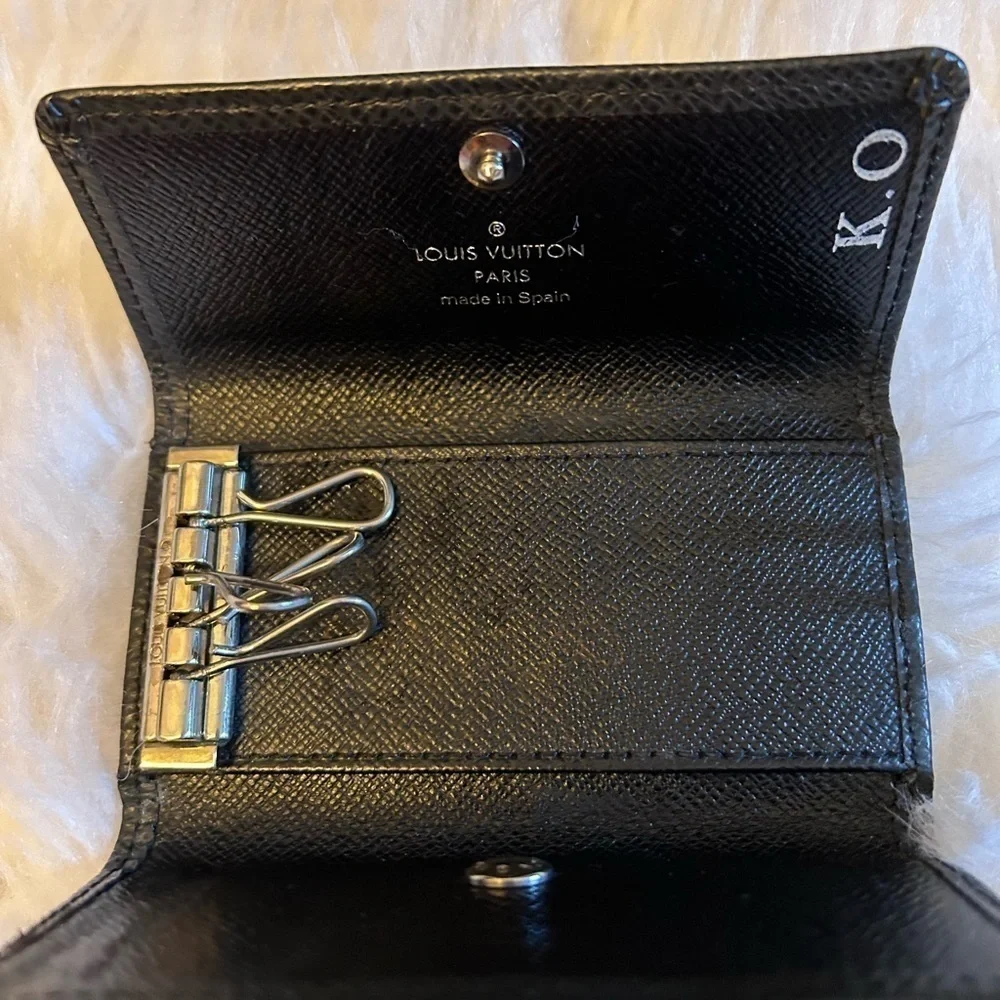 Louis Vuitton leather key pouch